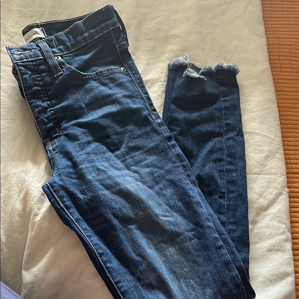 Madewell high rise skinny 26